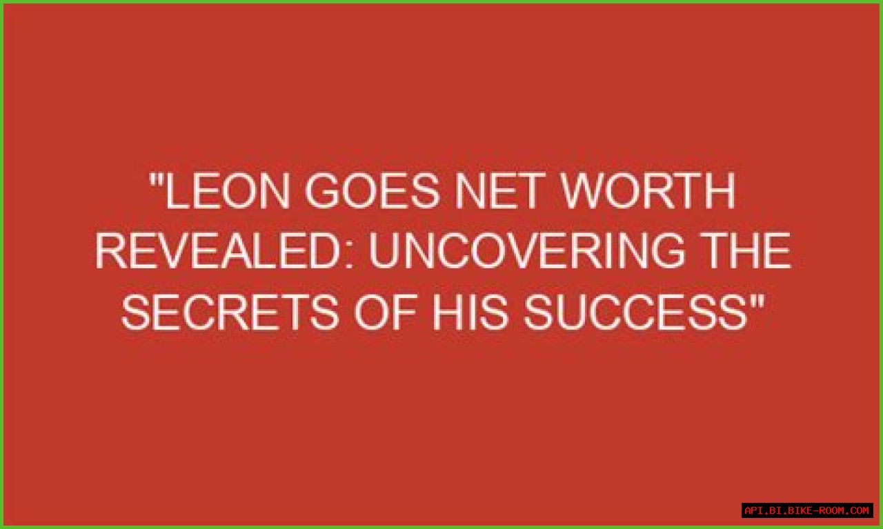 Uncovering The Secrets Of His Success